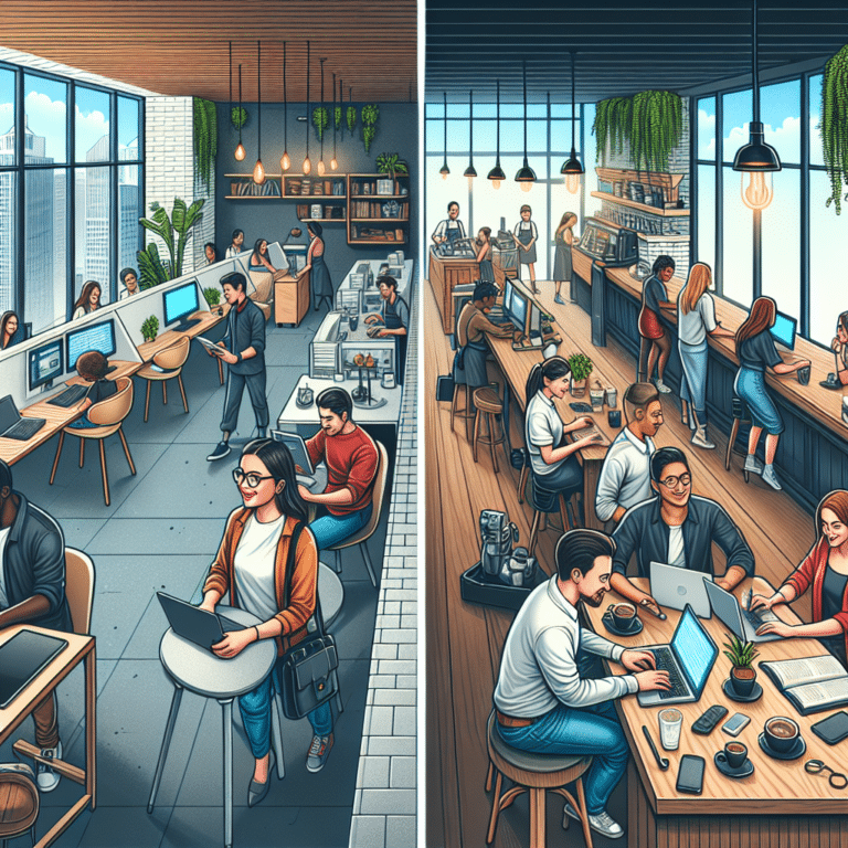 A Comparison: Coworking Spaces Versus Cafes for Digital Nomads