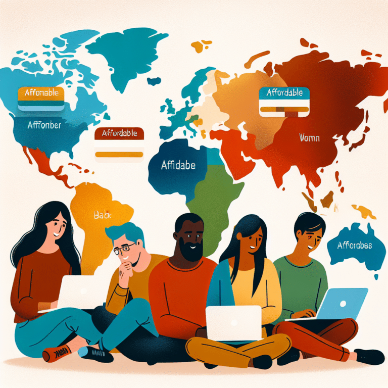 Countries with Affordable Cost of Living for Remote Workers