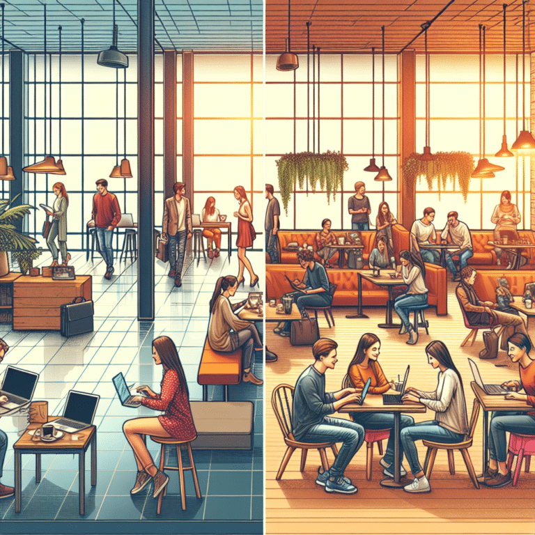 Coworking Spaces vs Cafes for Nomads