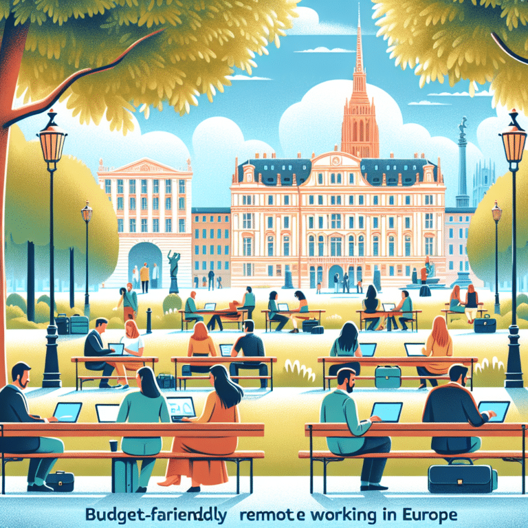 Budget-Friendly Remote Working Spots in Europe