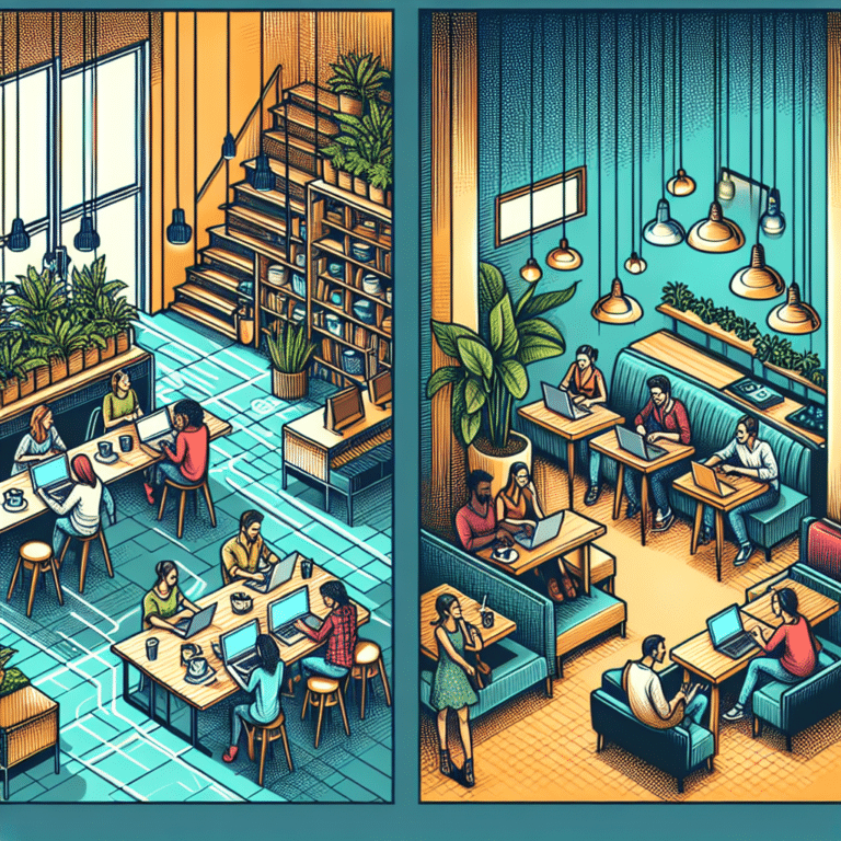 Coworking Spaces Vs Cafes for Digital Nomads
