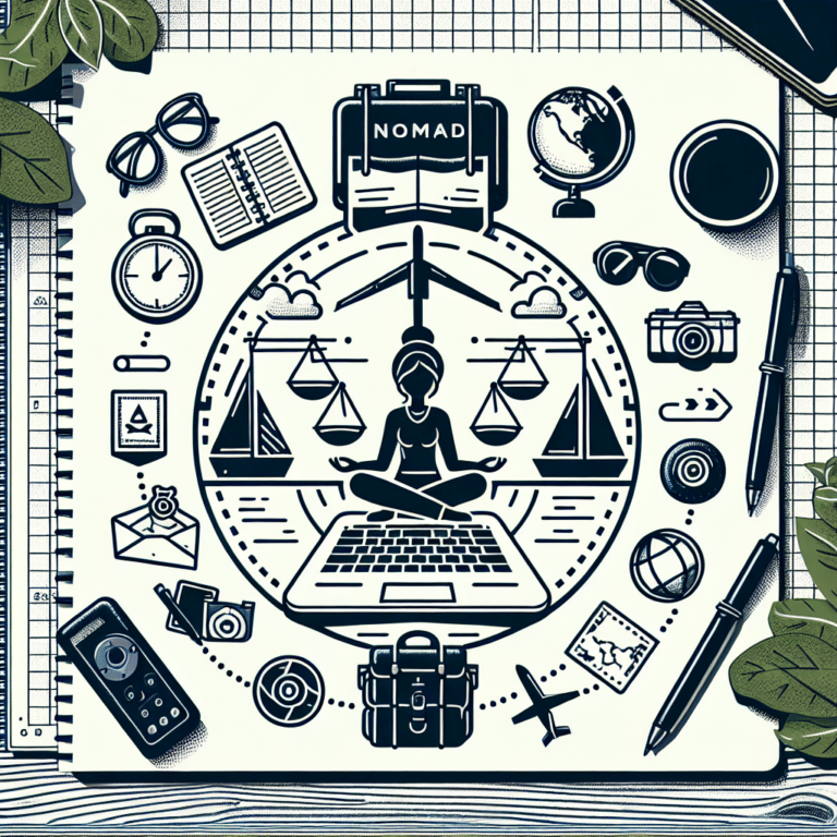 Balancing Work and Travel as a Nomad