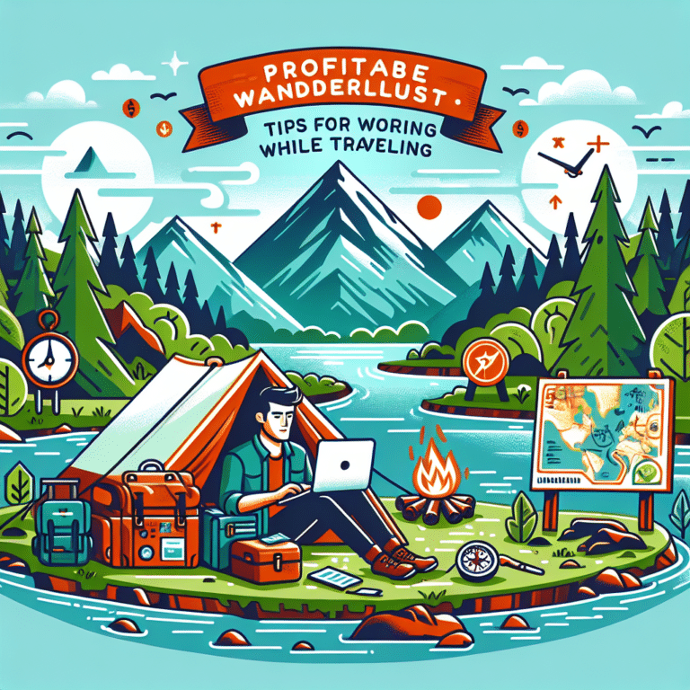Profitable Wanderlust: Tips for Working while Traveling